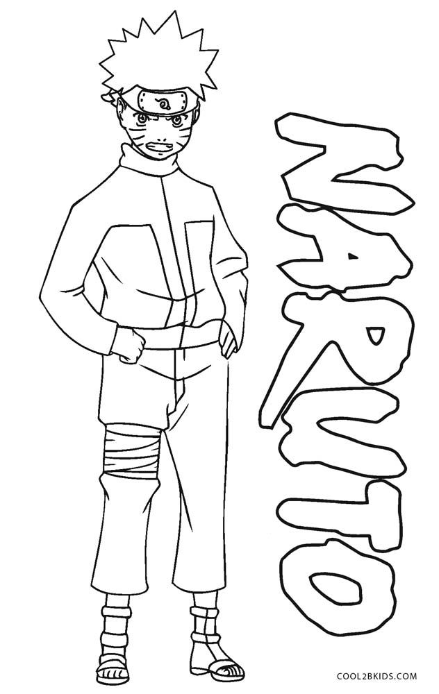 79+ Spectacular Naruto Coloring Pages Printable