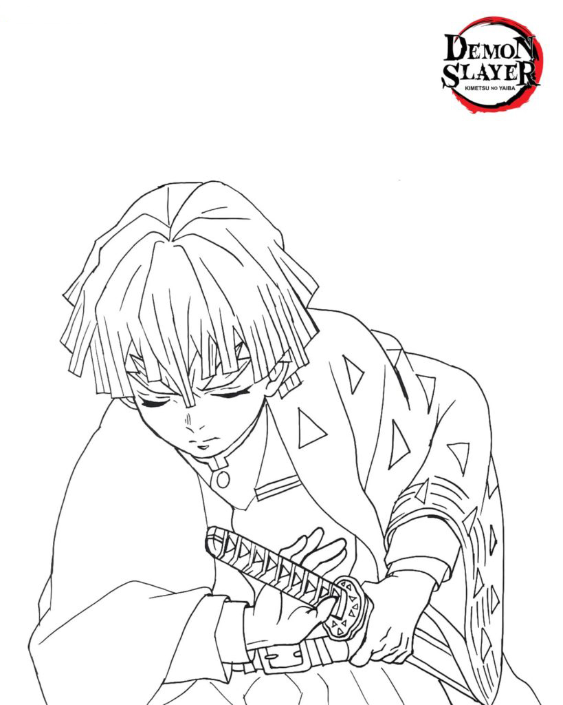 74+ Fantastic Demon Slayer Coloring Pages Printable