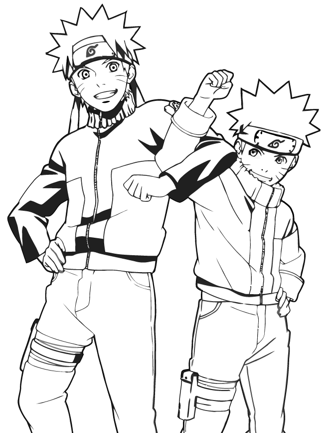 182+ Creative Naruto Coloring Pages Printable