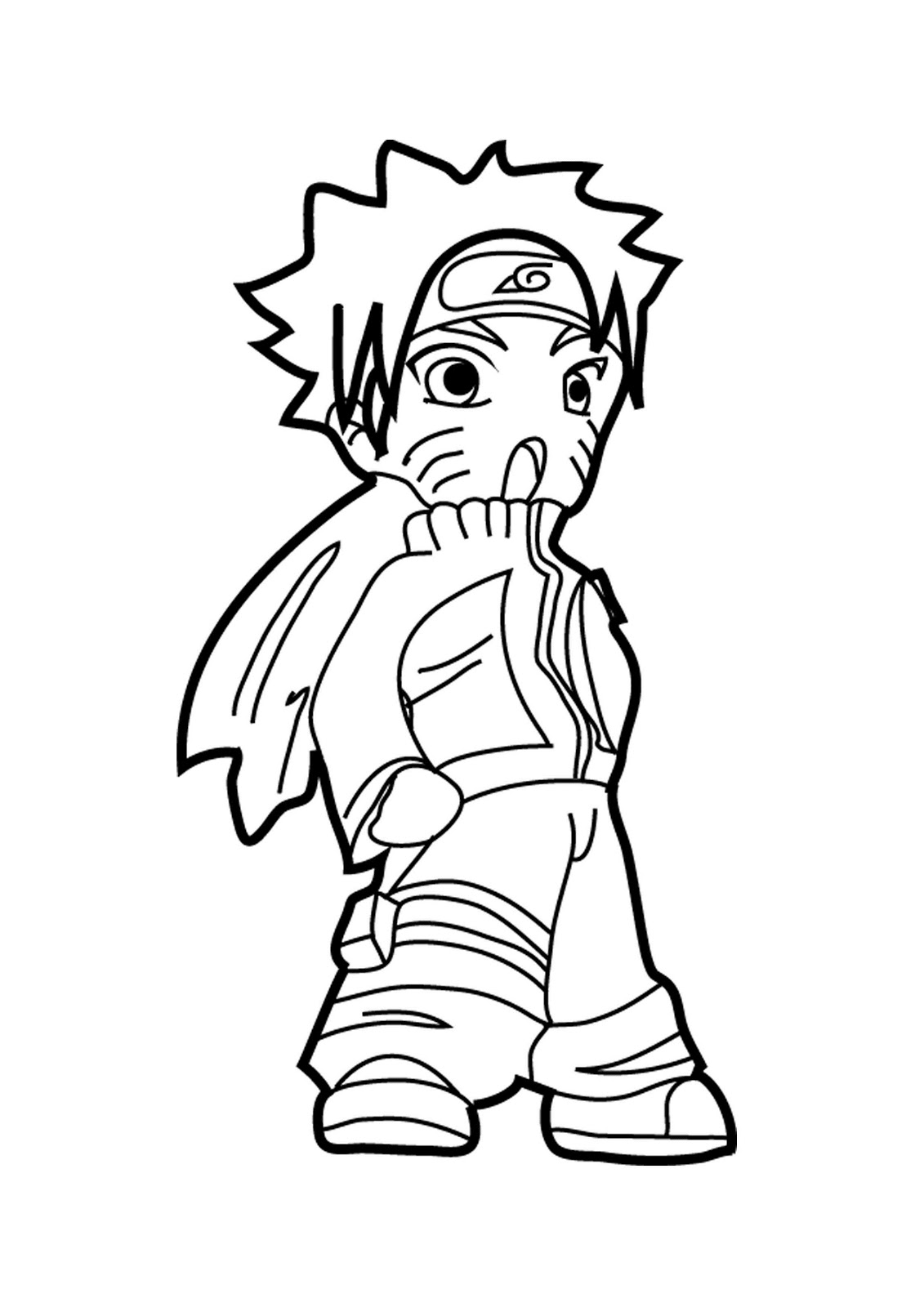 196+ Creative Naruto Coloring Pages Printable