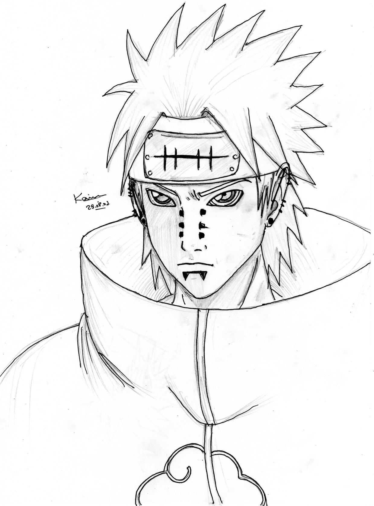 92+ Whimsical Naruto Coloring Pages Printable