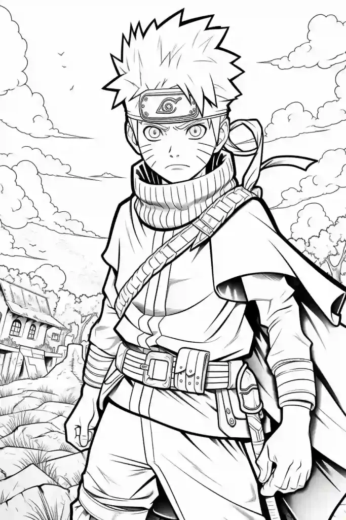 175+ Spectacular Naruto Coloring Pages Printable