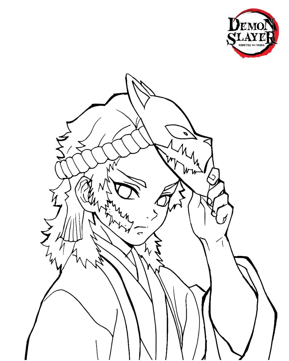 78+ Lovely Demon Slayer Coloring Book Printable