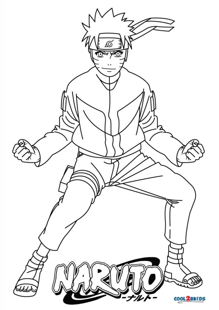 176+ Captivating Naruto Coloring Pages Printable