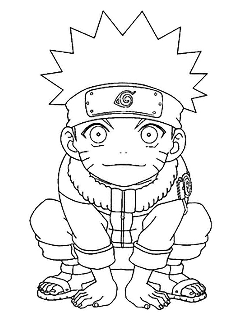 189+ Fun Naruto Coloring Pages Printable