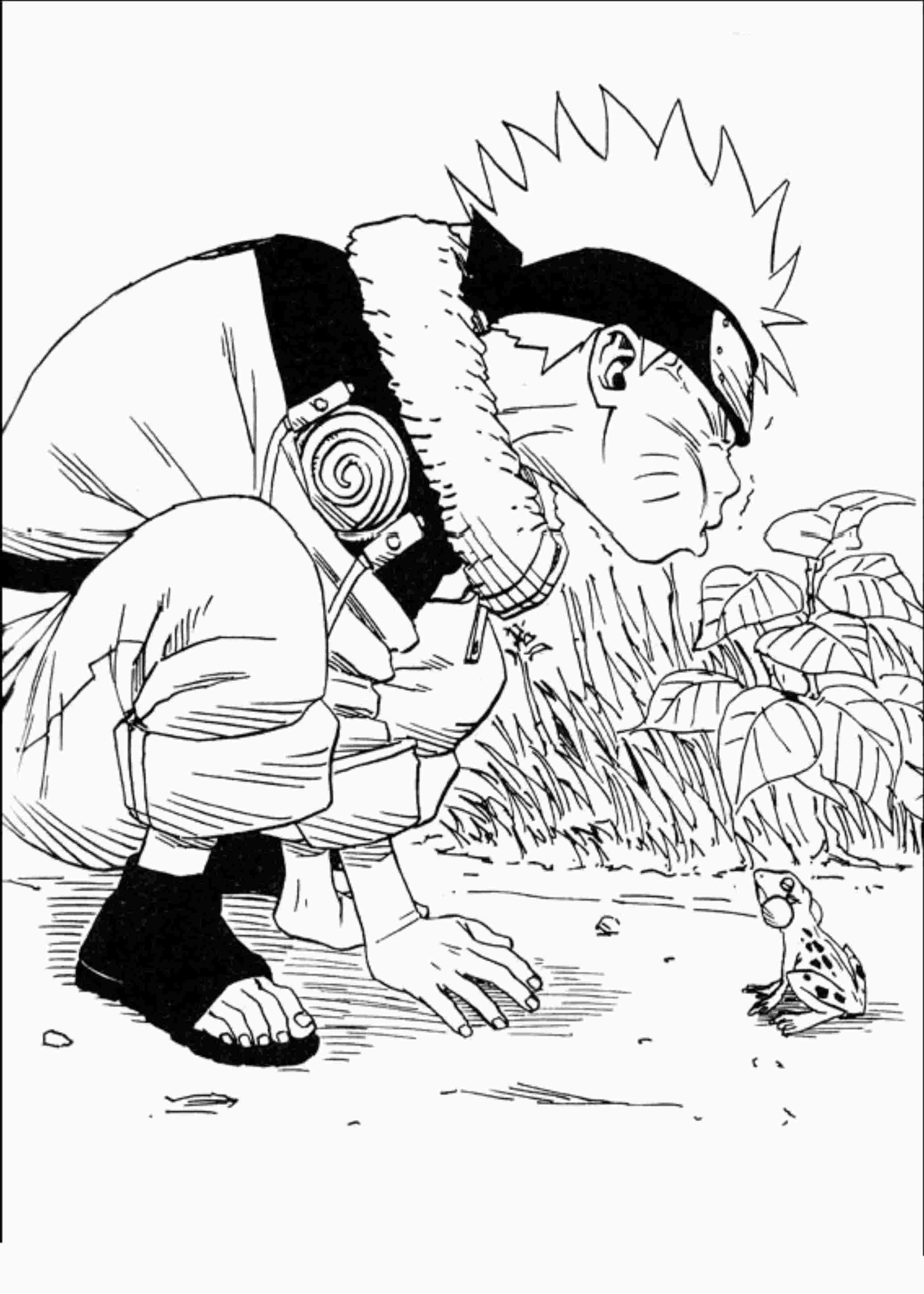 115+ Creative Naruto Coloring Pages Printable