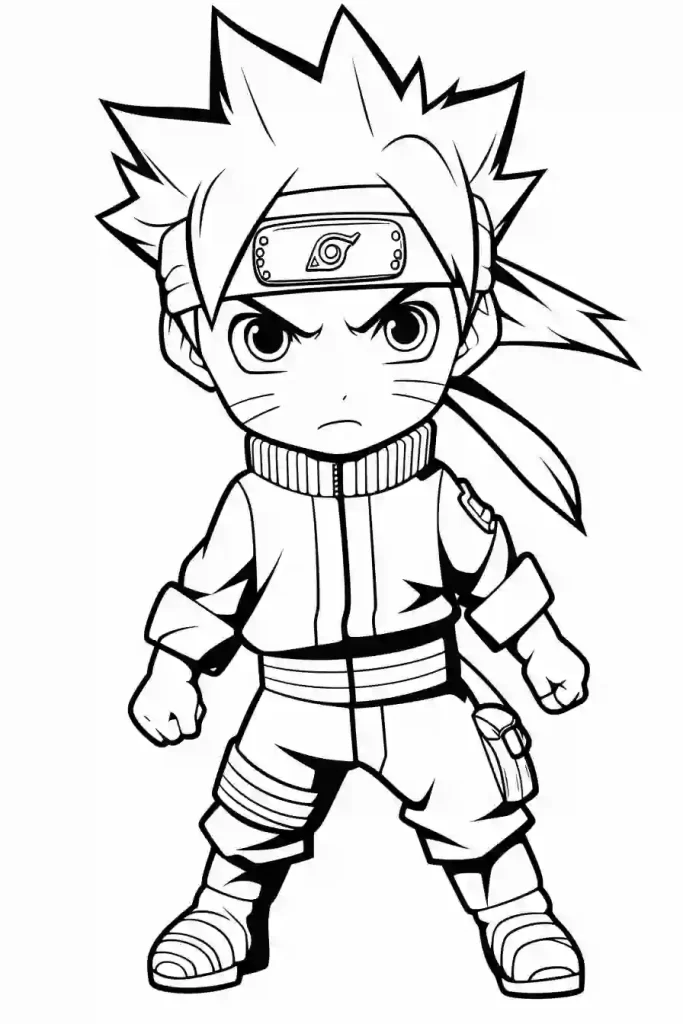 181+ Adorable Naruto Coloring Pages Printable