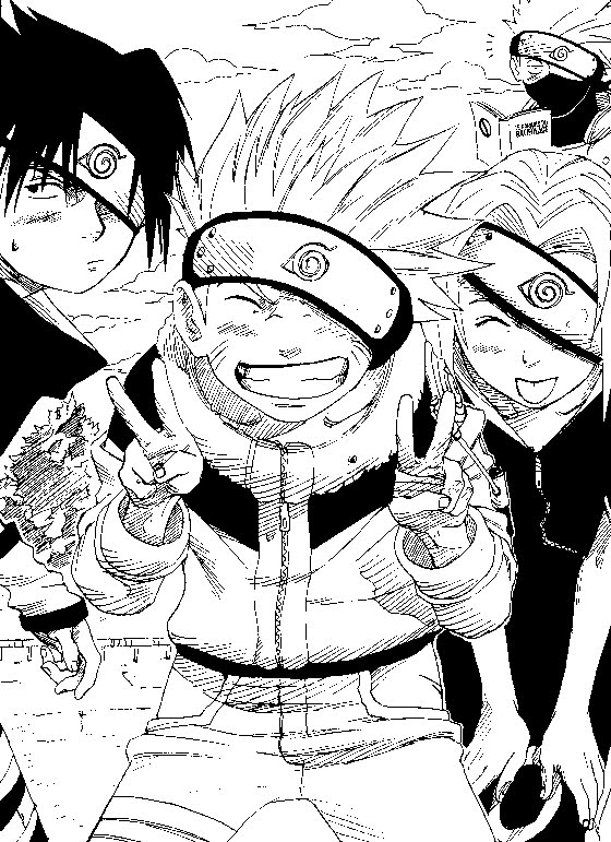 132+ Exciting Naruto Coloring Pages Printable