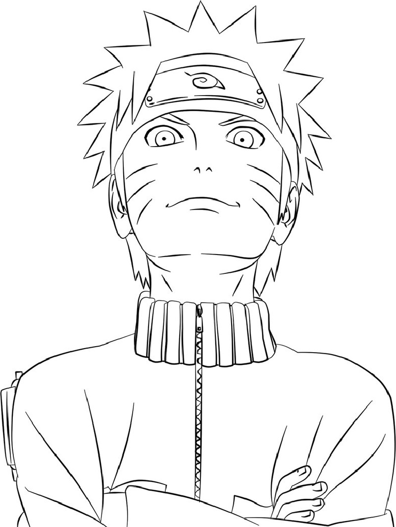 122+ Bright Naruto Coloring Pages Printable