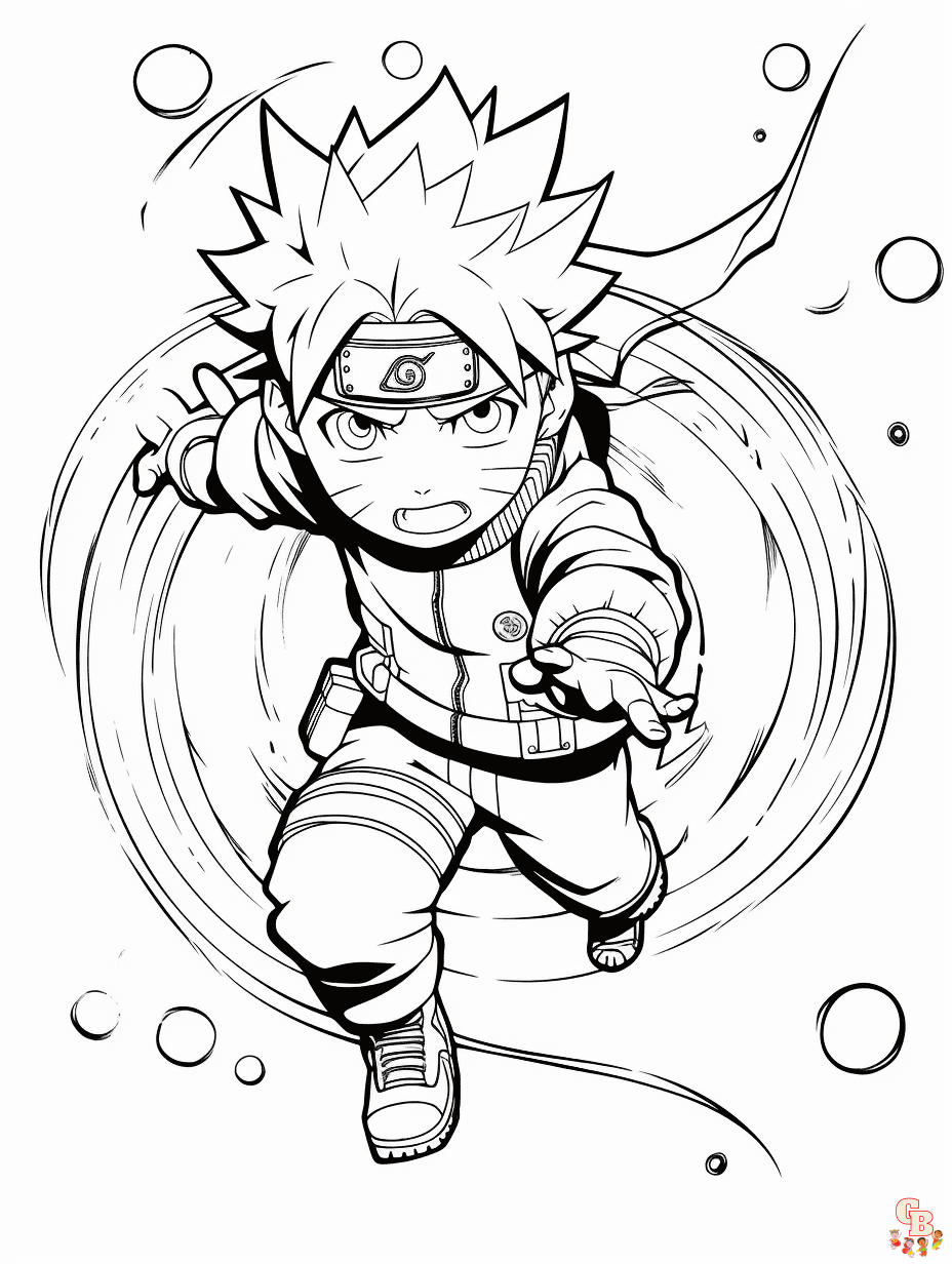 111+ Festive Naruto Coloring Pages Printable