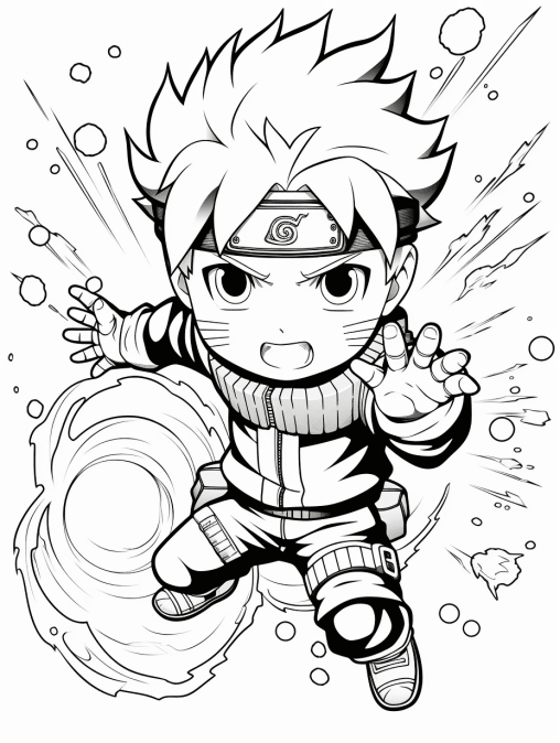 132+ Enchanting Naruto Coloring Pages Printable