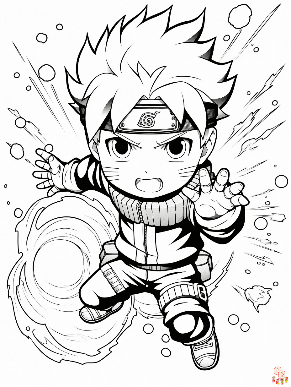 38+ Spectacular Naruto Coloring Pages Printable