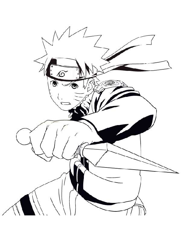 60+ Enchanting Naruto Coloring Pages Printable