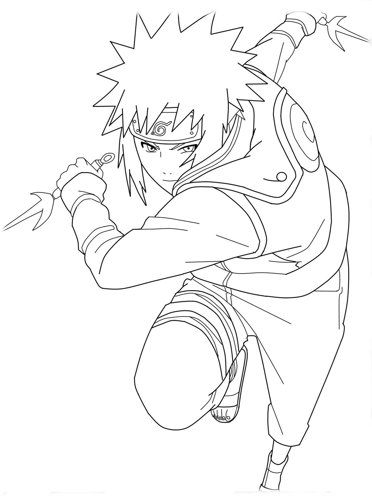 171+ Bright Naruto Coloring Pages Printable