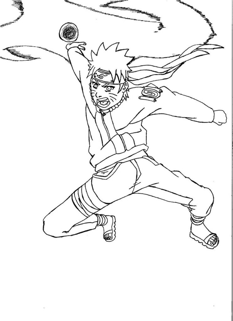 177+ Joyous Naruto Coloring Pages Printable