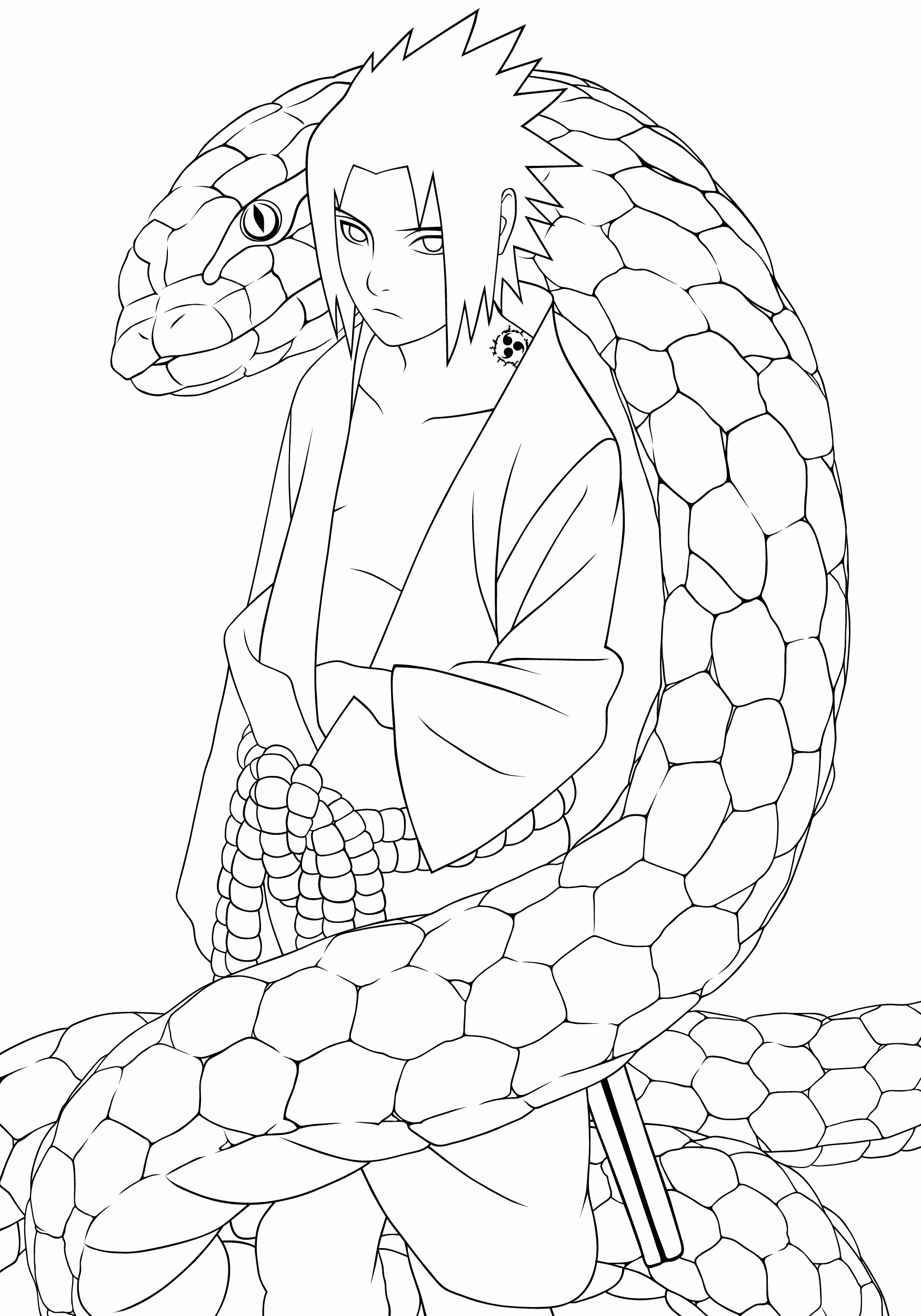 116+ Inspiring Naruto Coloring Pages Printable