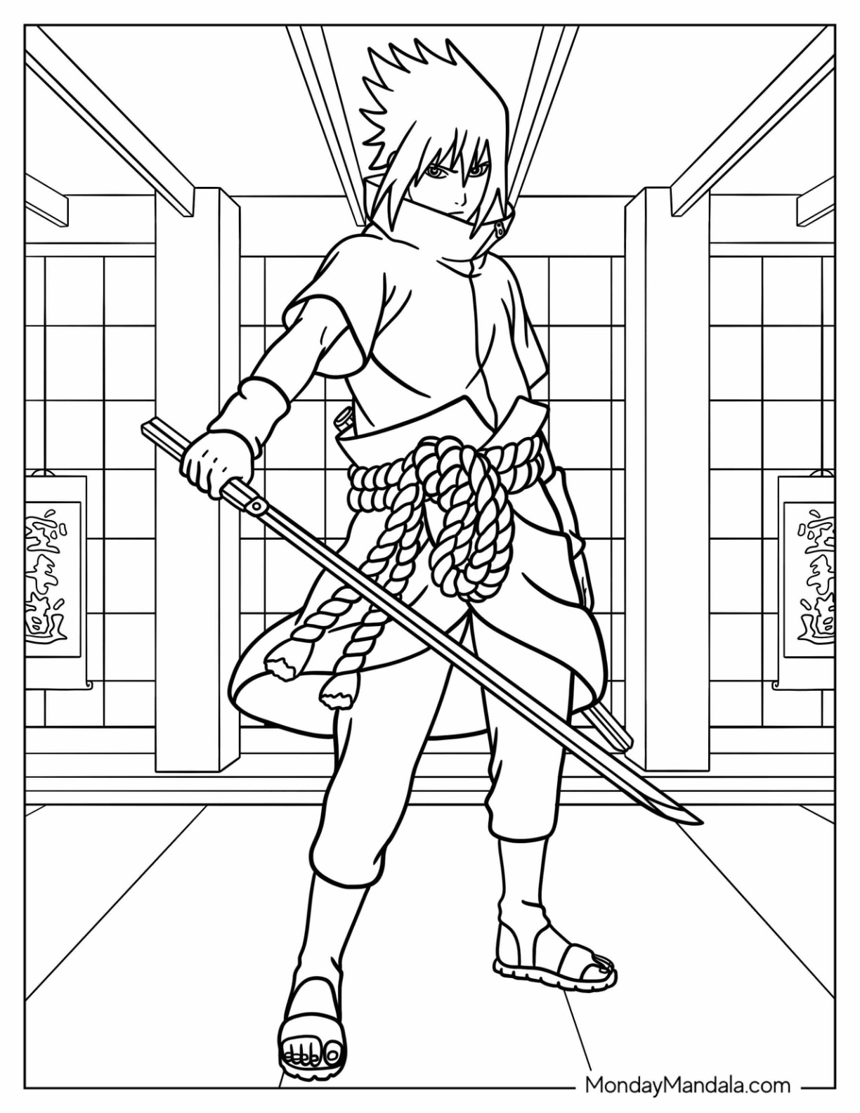 166+ Fantastic Naruto Coloring Pages Printable