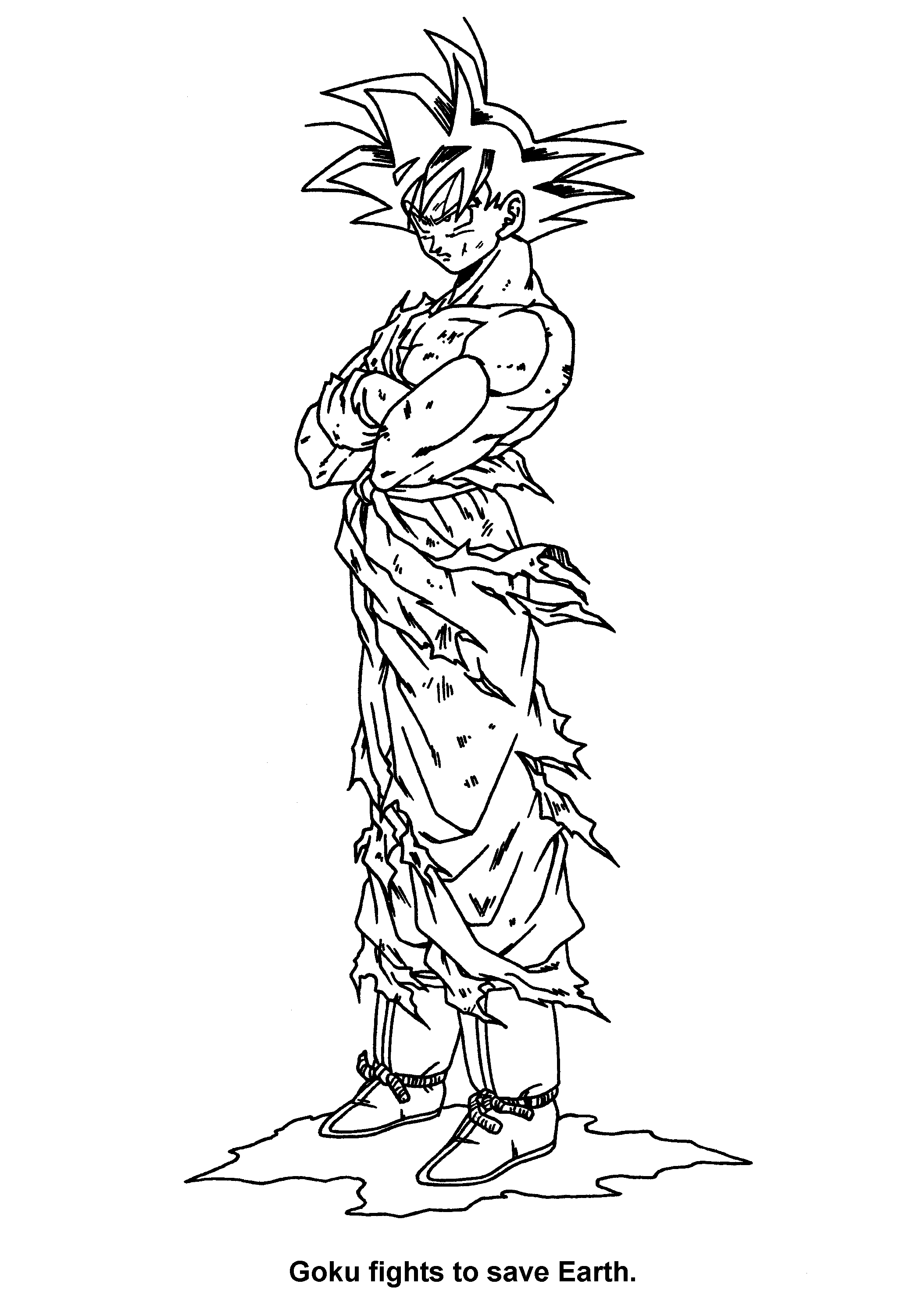 1+ Relaxing Dragon Ball Coloring Pages Printable