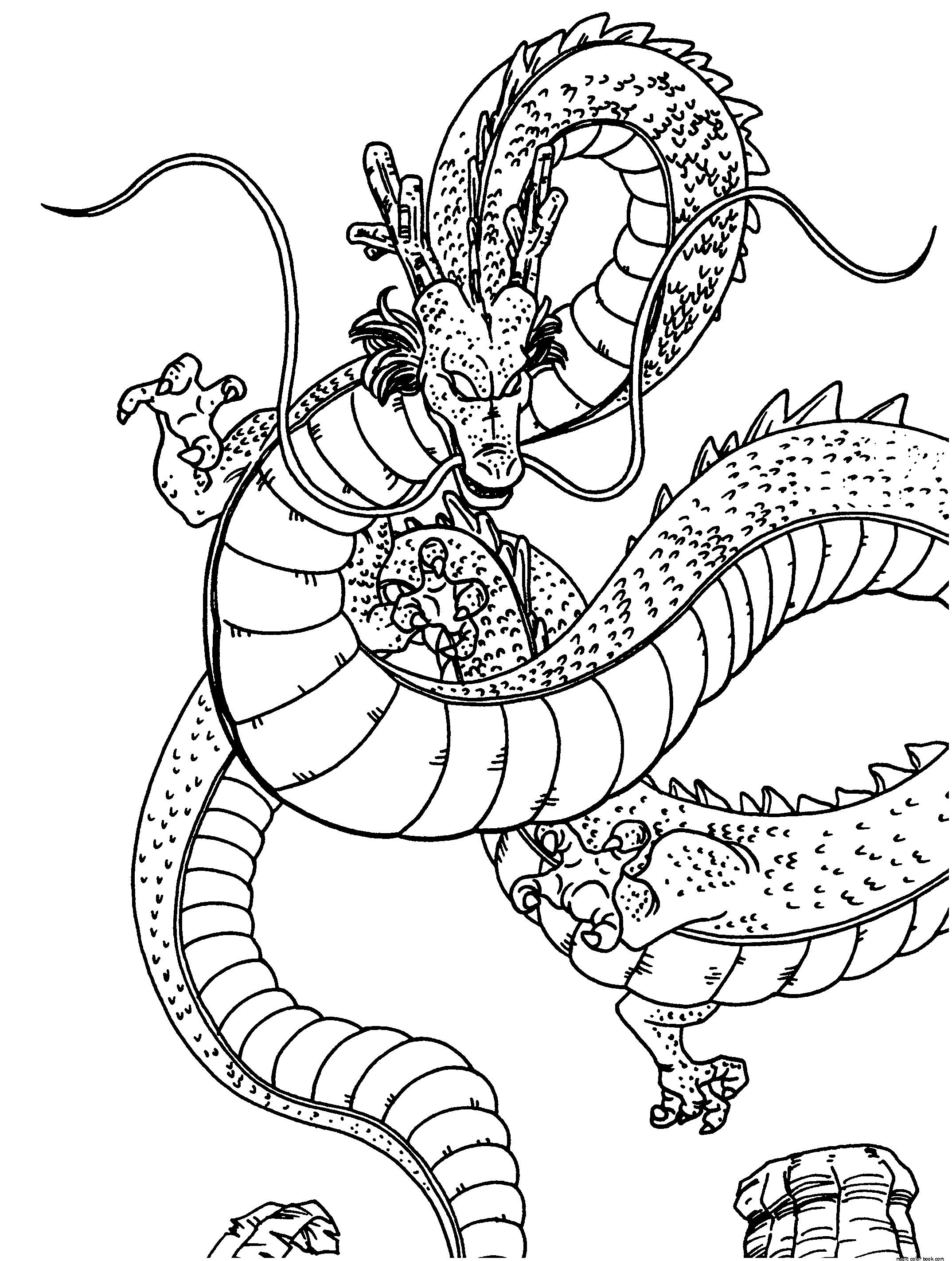 13+ Adorable Dragon Ball Coloring Pages Printable