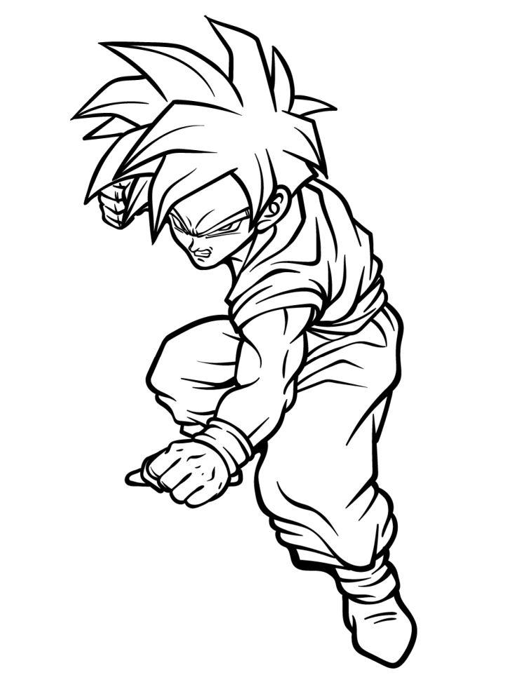 14+ Educational Dragon Ball Coloring Pages Printable