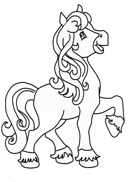 20+ The Best Princess Horse Coloring Pages Printable