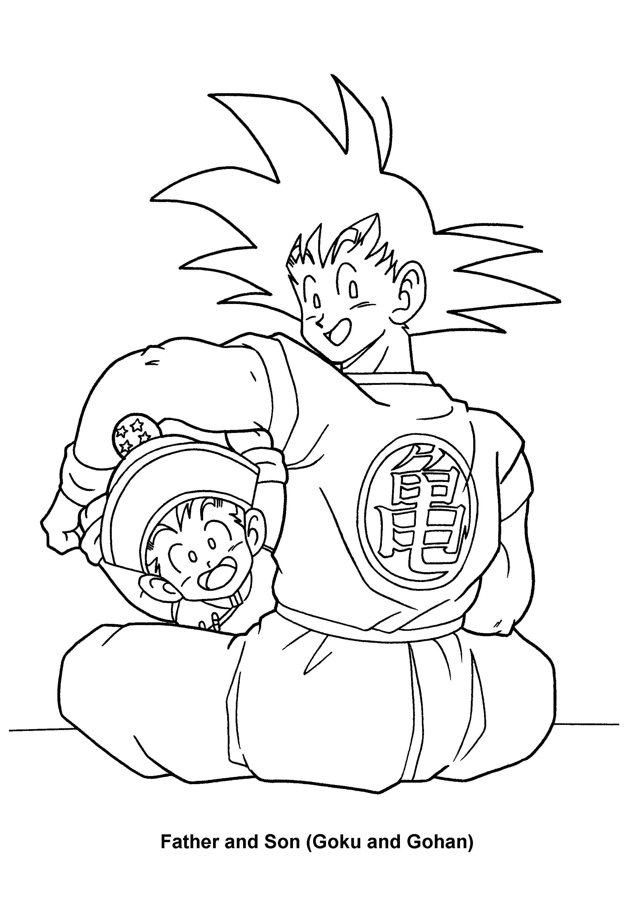 23+ Educational Dragon Ball Coloring Pages Printable