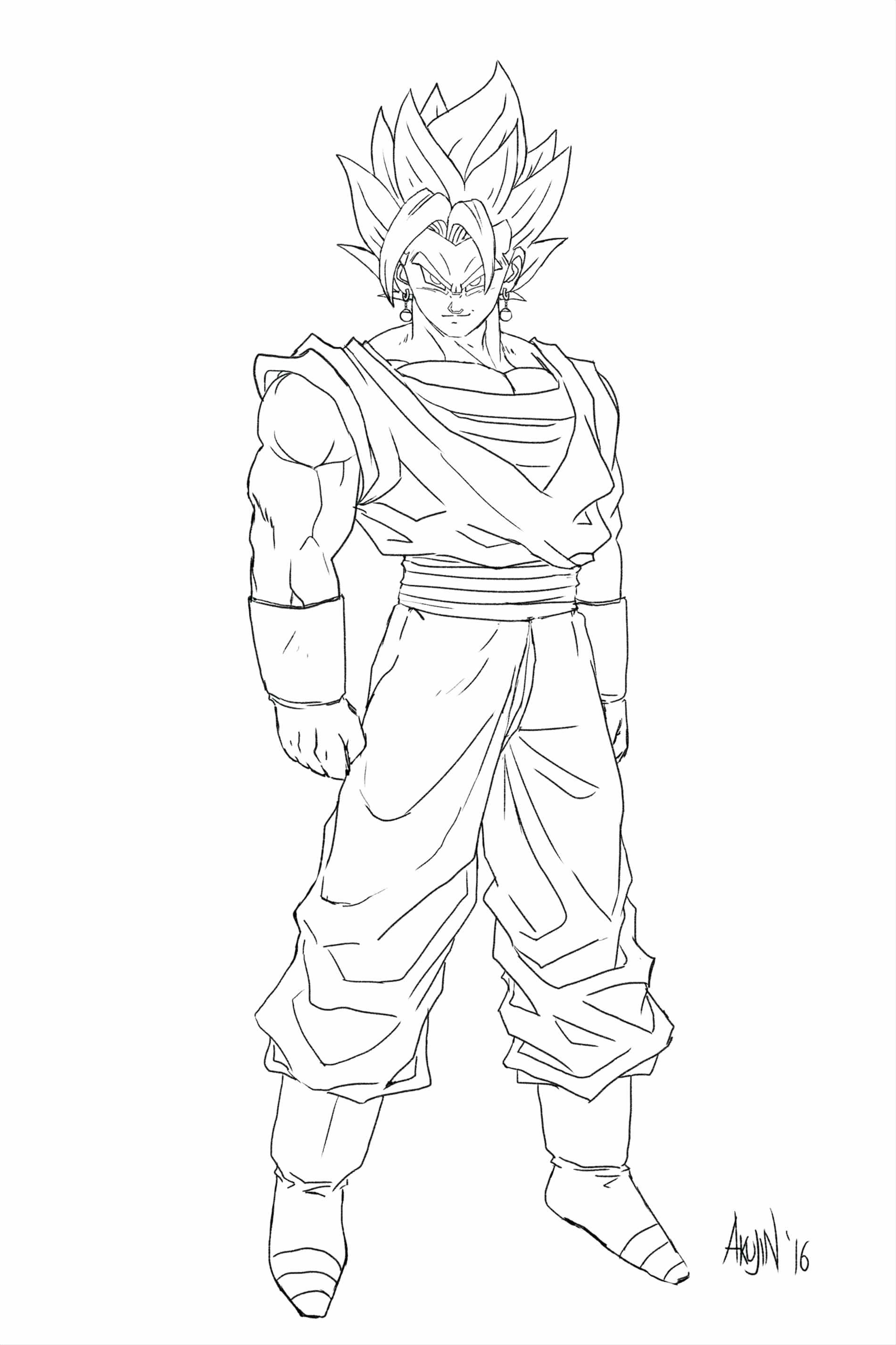 24+ Inspiring Dragon Ball Coloring Pages Printable