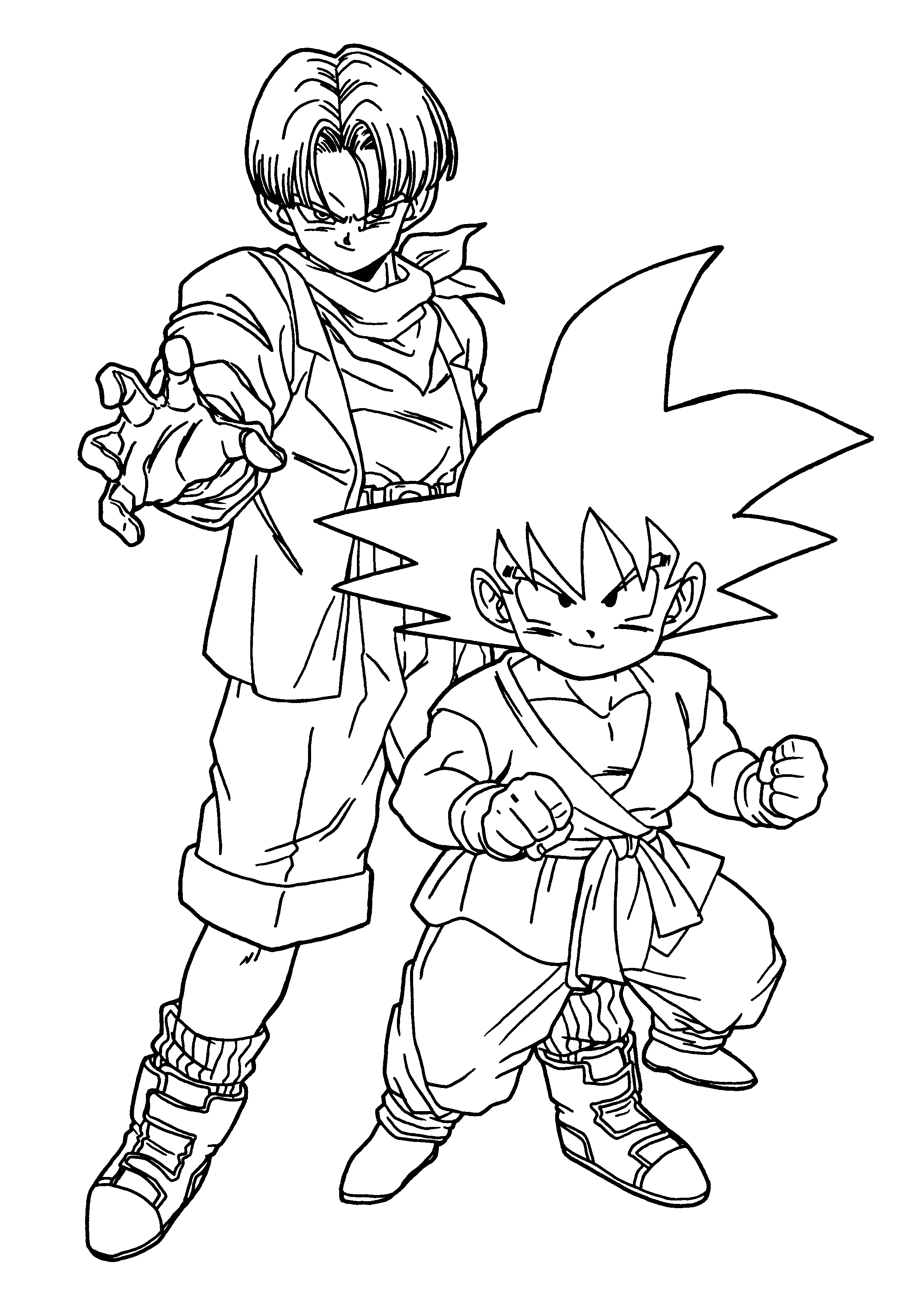 25+ Cute Dragon Ball Coloring Pages Printable