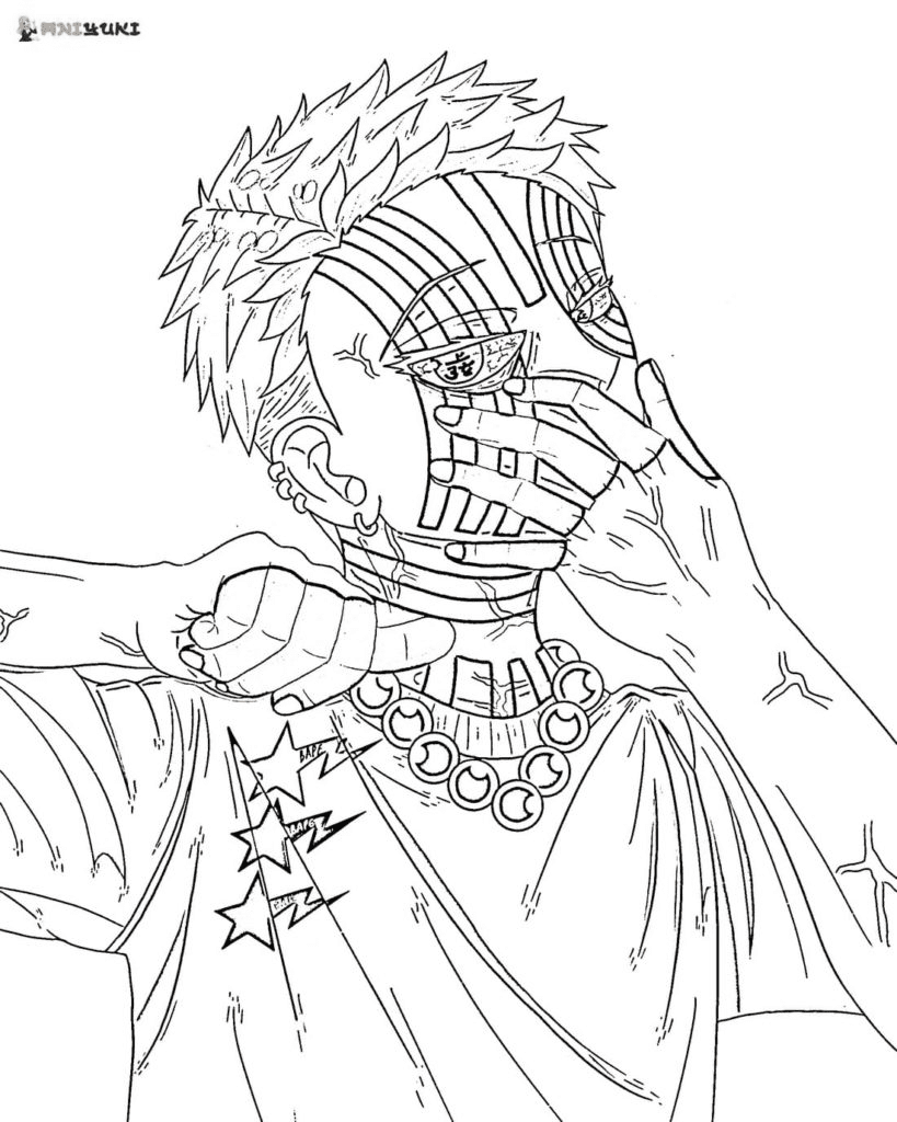 33+ Realistic Demon Slayer Stencil Coloring Pages Printable