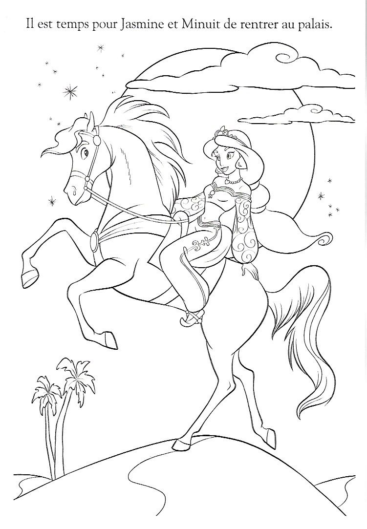 36+ Realistic Princess Horse Coloring Pages Printable