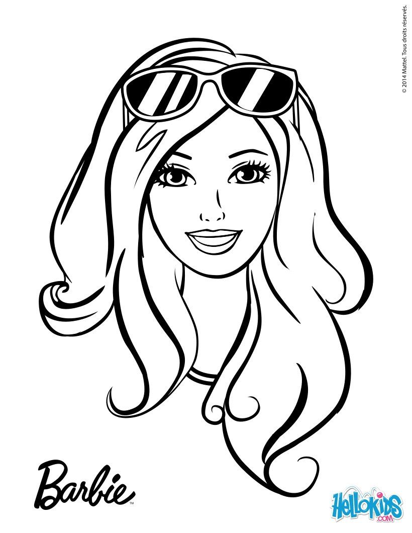 39+ Engaging Barbie School Coloring Pages Printable