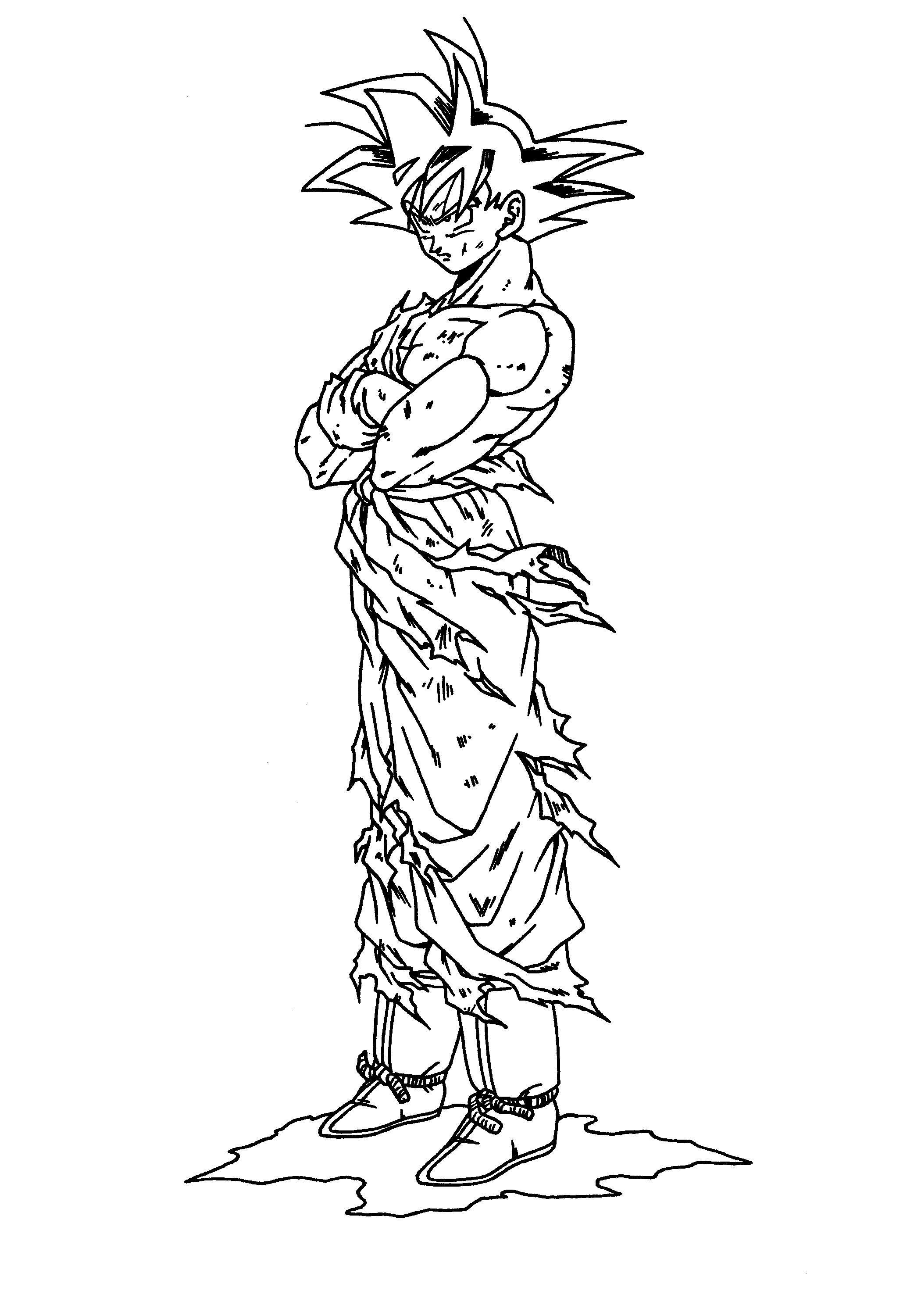 39+ Engaging Dragon Ball Coloring Pages Printable