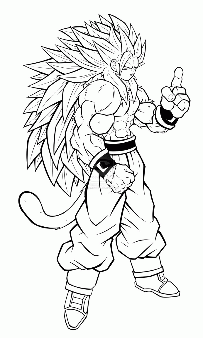 39+ Fun Dragon Ball Coloring Pages Printable