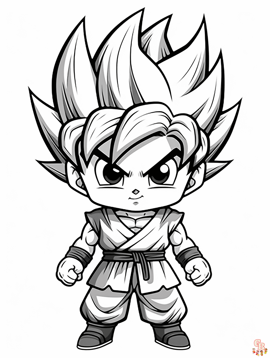 4+ Engaging Dragon Ball Coloring Pages Printable