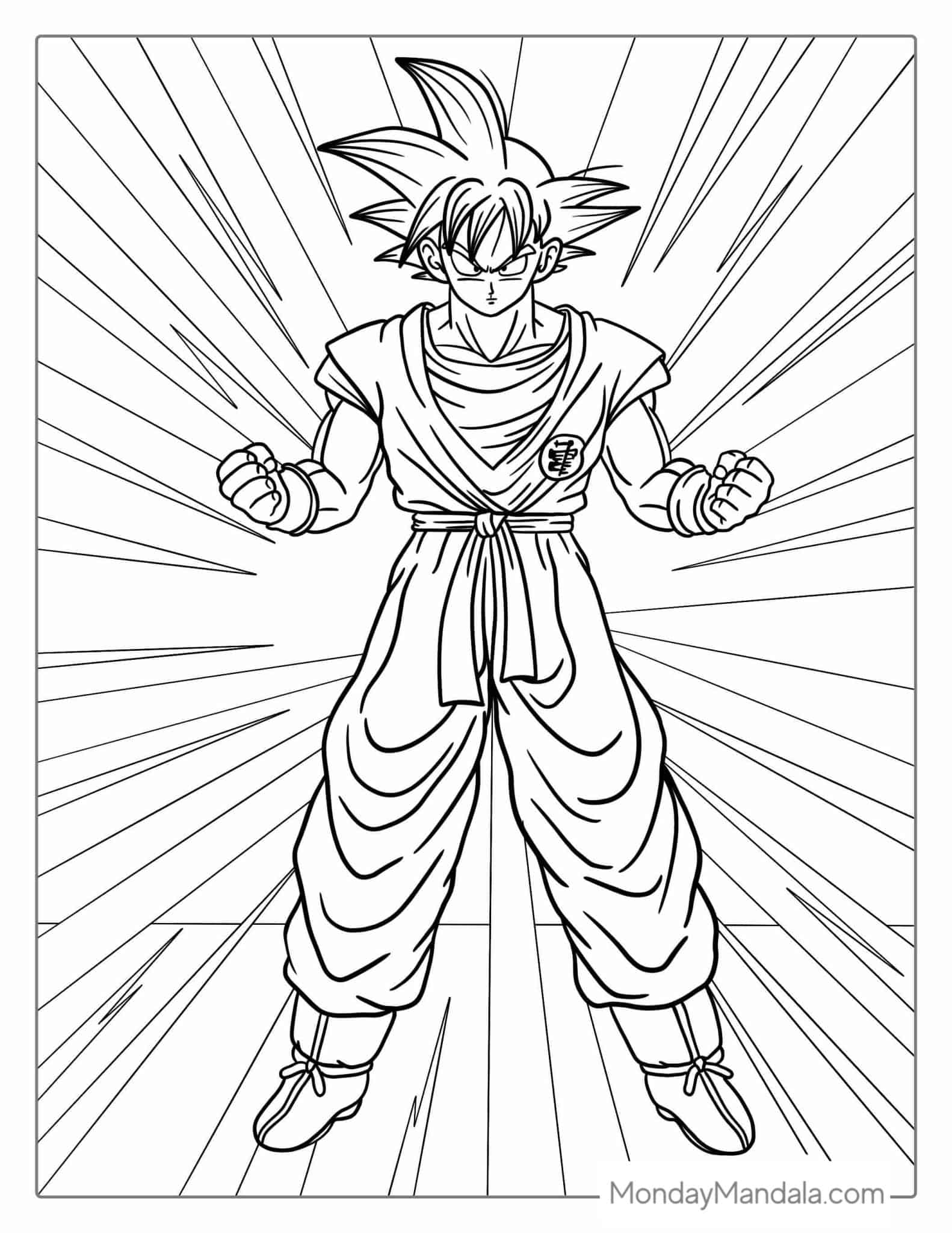 42+ Creative Dragon Ball Coloring Pages Printable