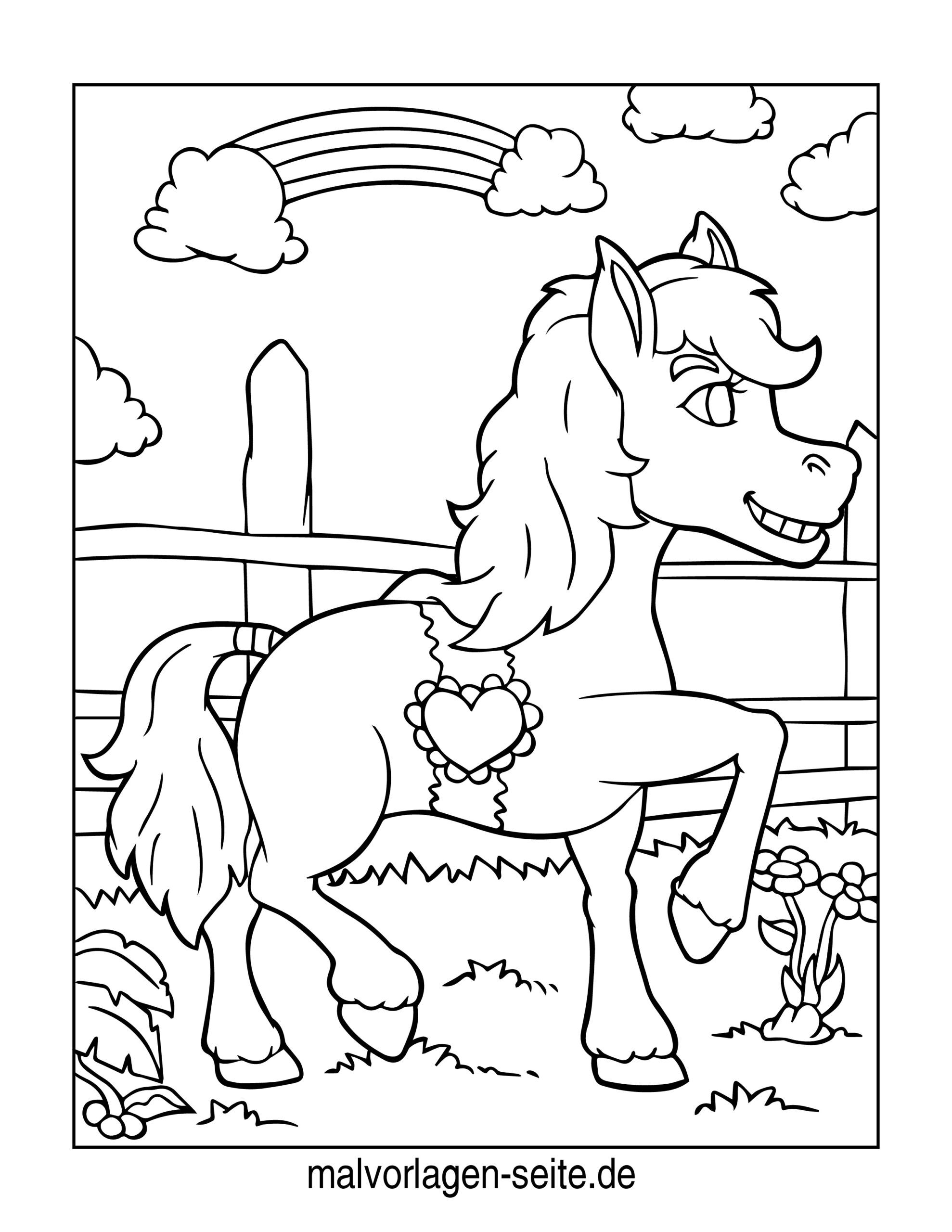 42+ Easy Princess Horse Coloring Pages Printable