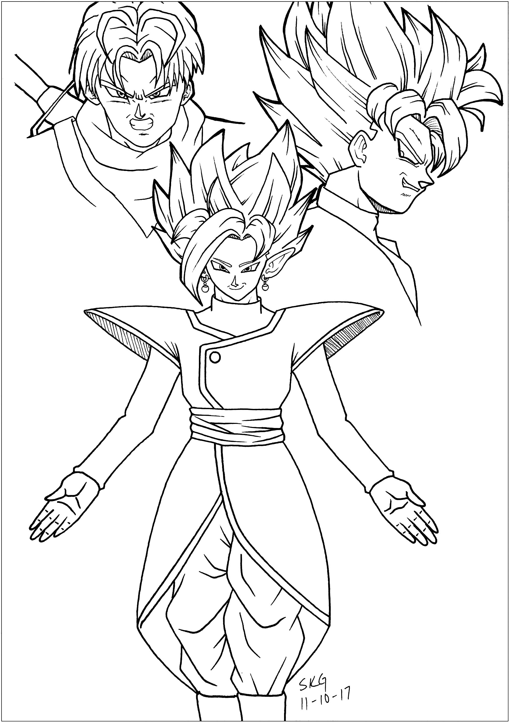 42+ Happy Dragon Ball Coloring Pages Printable