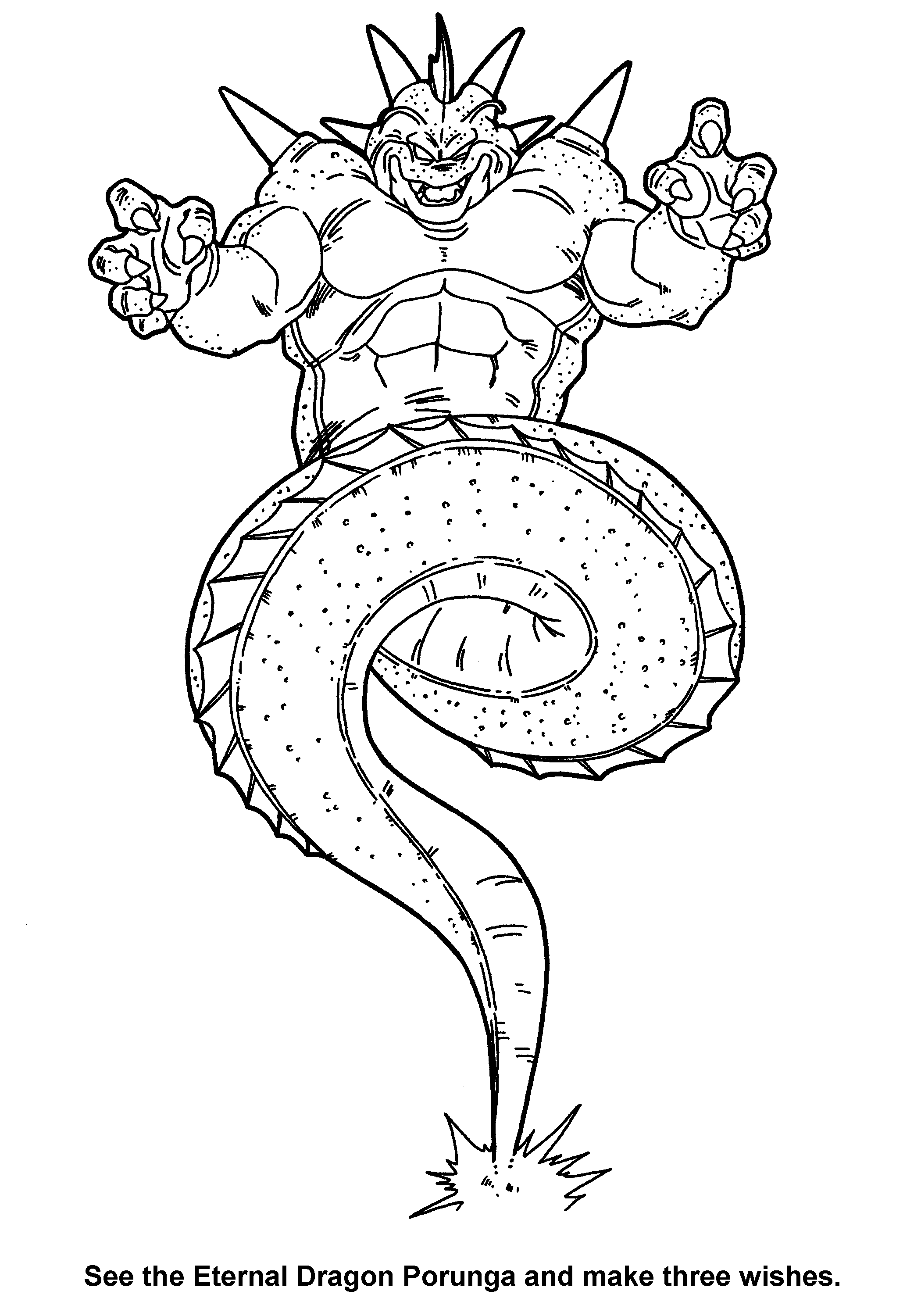 47+ The Best Dragon Ball Coloring Pages Printable