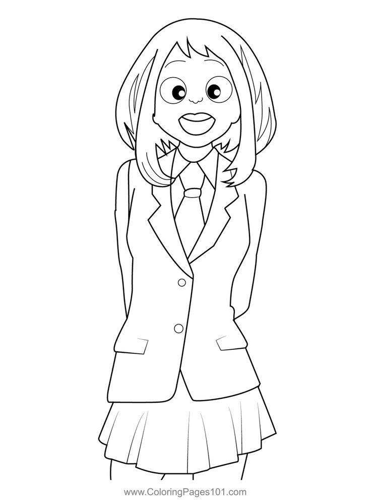 95+ Festive My Hero Academia Coloring Pages Printable