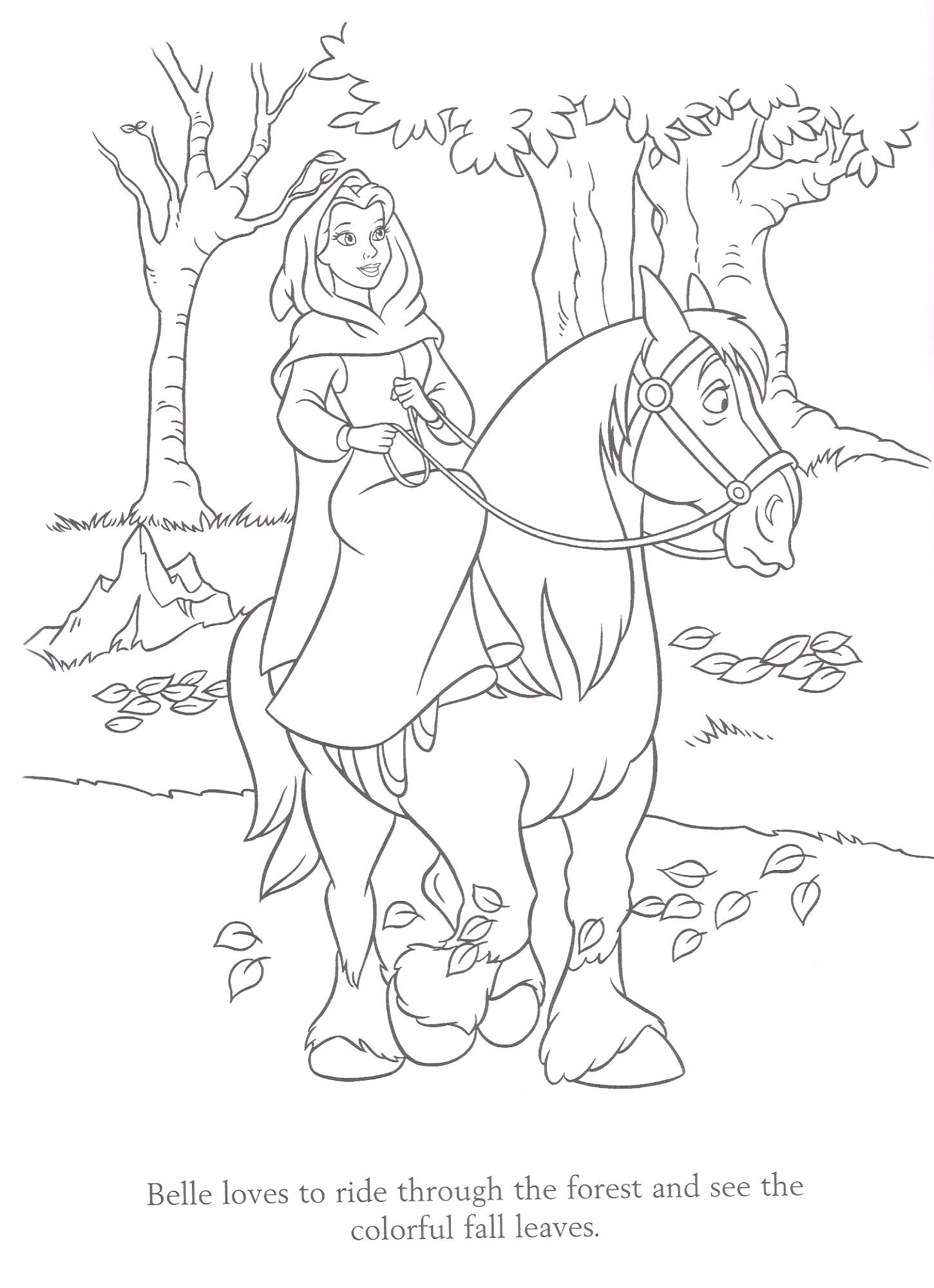 50+ Ultimate Princess Horse Coloring Pages Printable