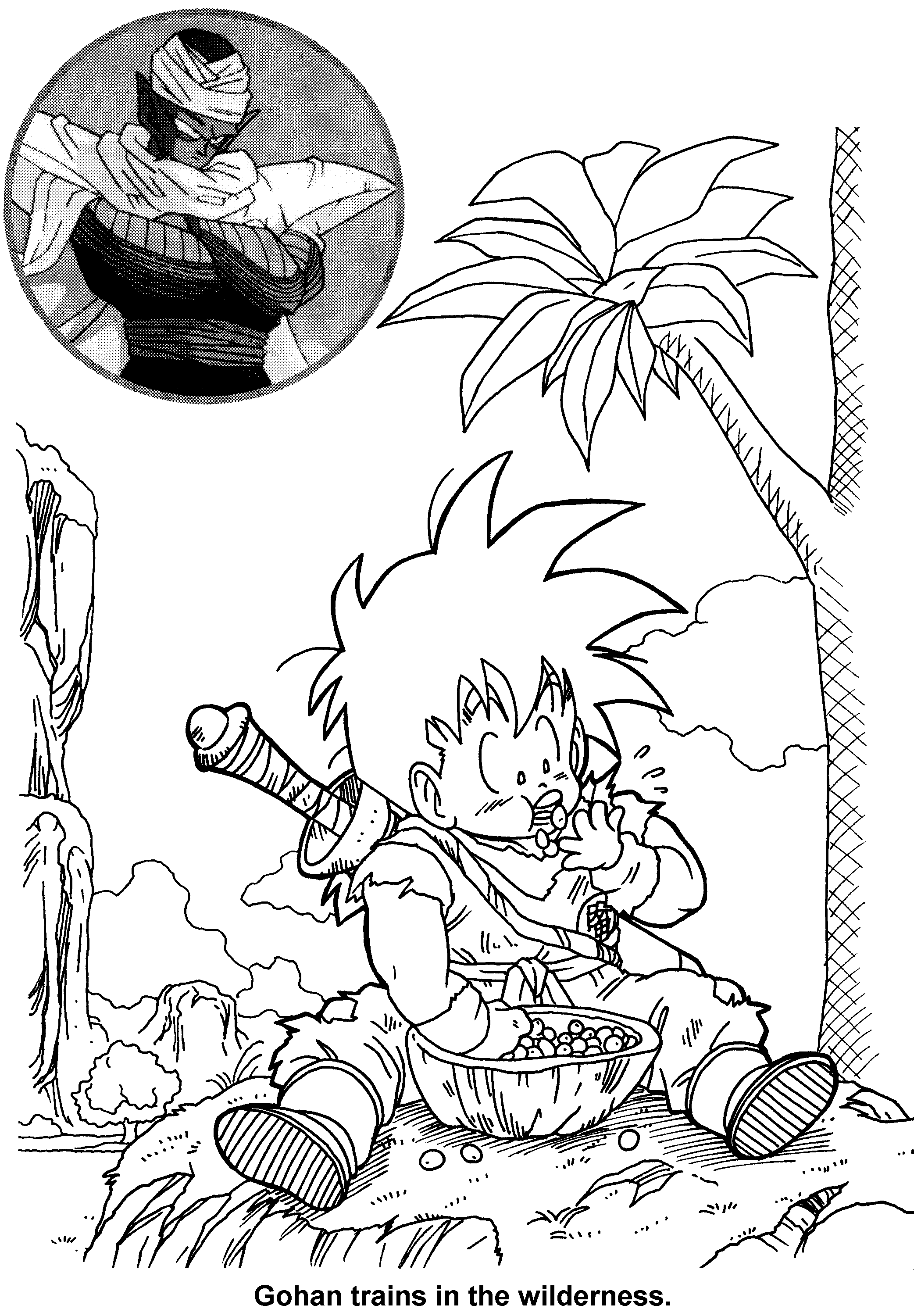 53+ Free Dragon Ball Coloring Pages Printable