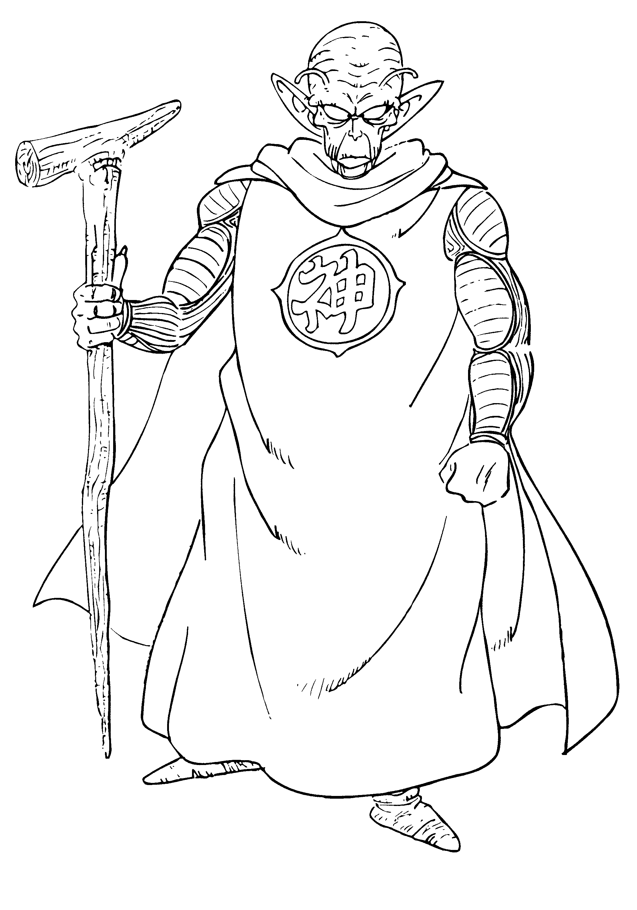 65+ Aesthetic Dragon Ball Coloring Pages Printable