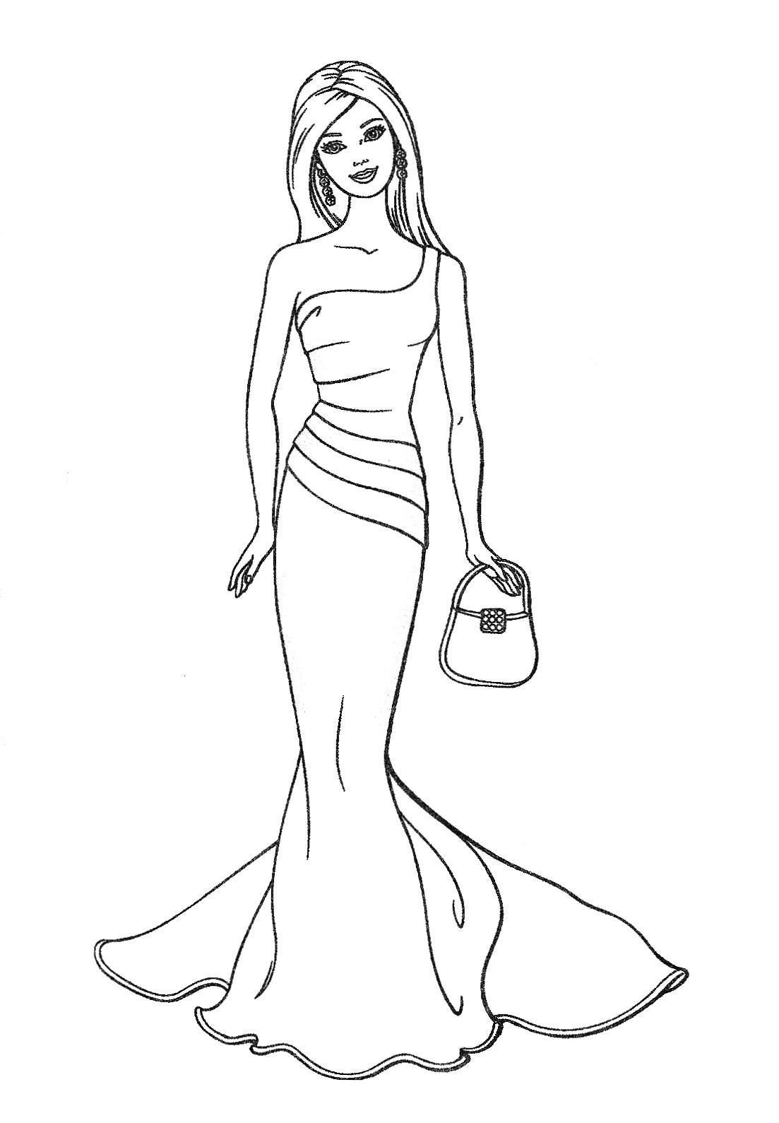 65+ Cute Barbie School Coloring Pages Printable