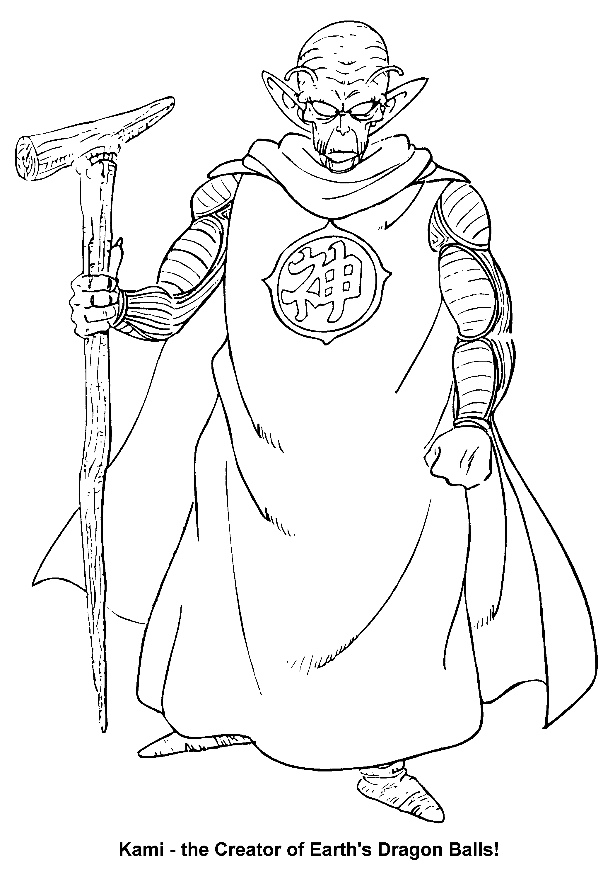 65+ Engaging Dragon Ball Coloring Pages Printable