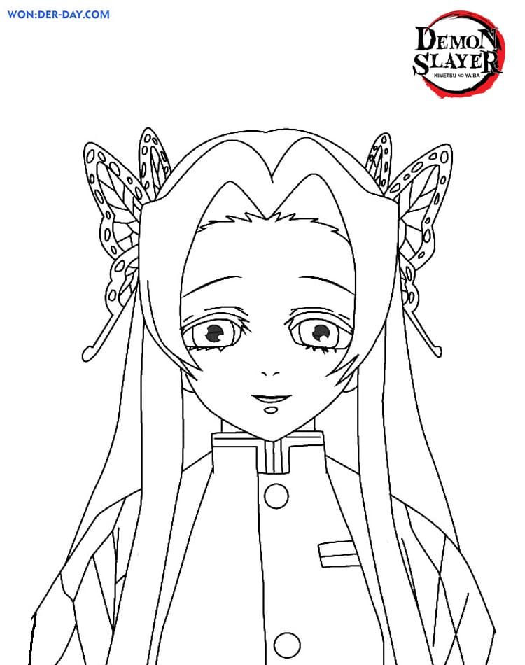 158+ Beautiful Demon Slayer Coloring Pages Sabito Printable