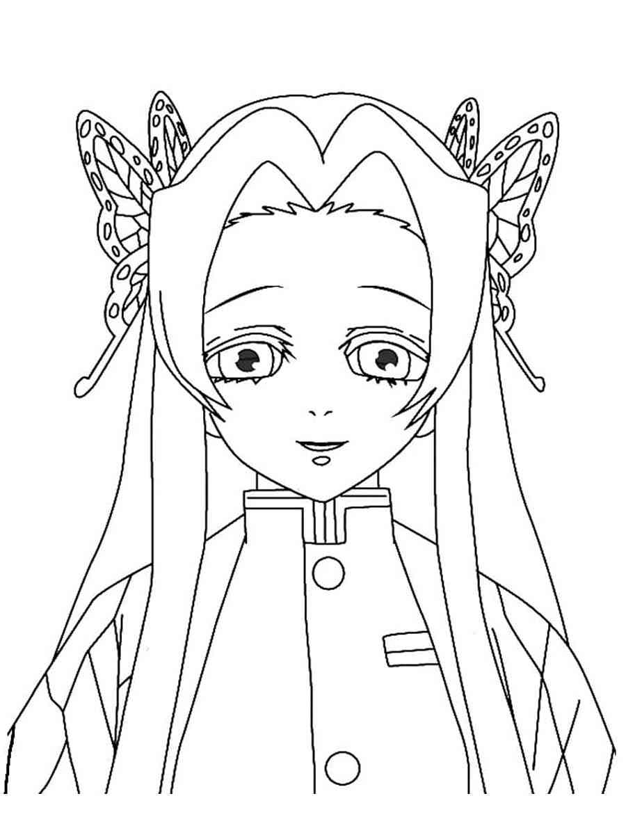 67+ Easy Sango Demon Slayer Coloring Pages Printable