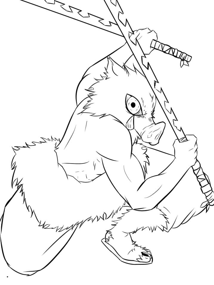 68+ Inspiring Demon Slayer Stencil Coloring Pages Printable