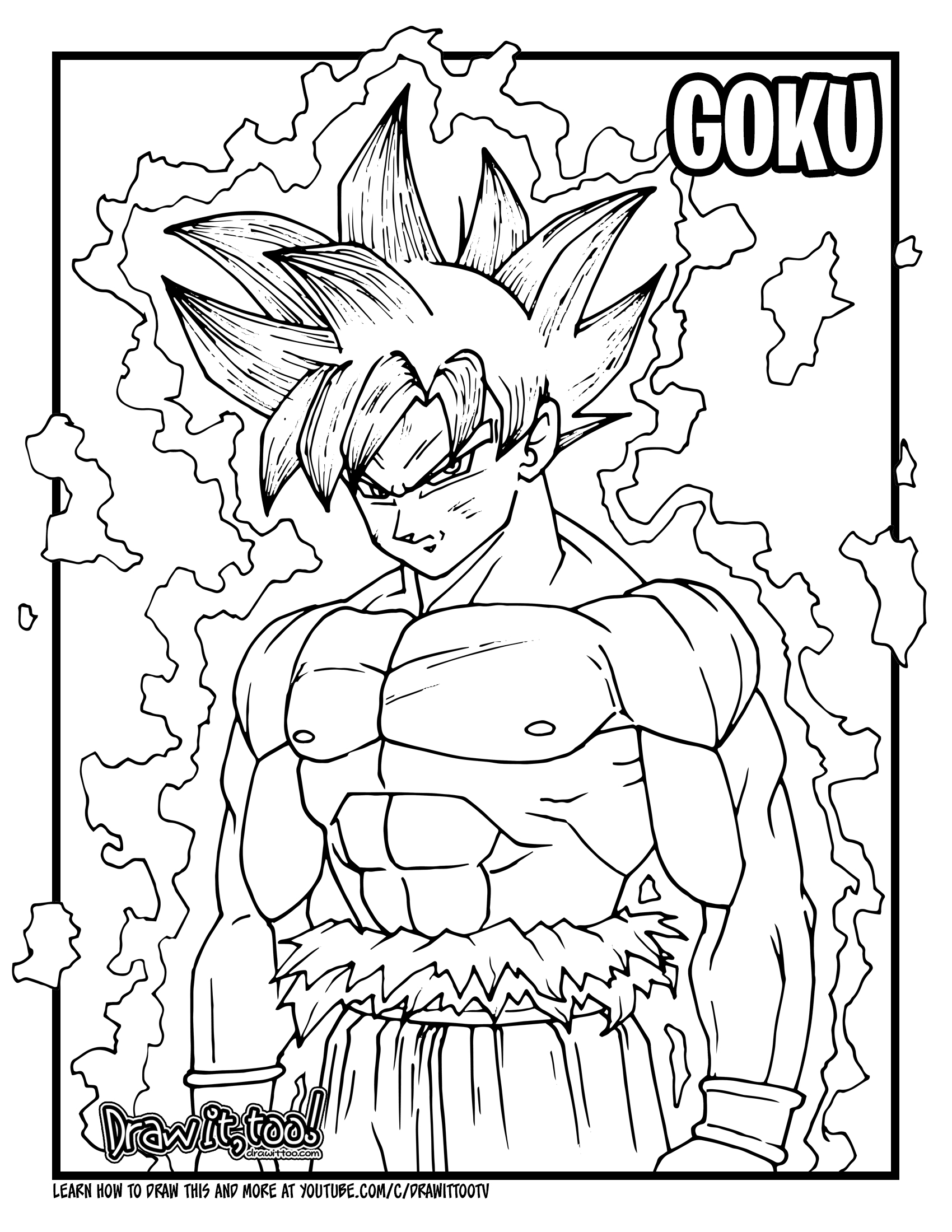 69+ Colorful Dragon Ball Coloring Pages Printable