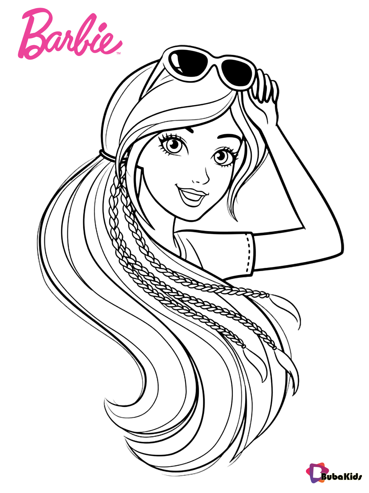 70+ Funtastic Barbie School Coloring Pages Printable