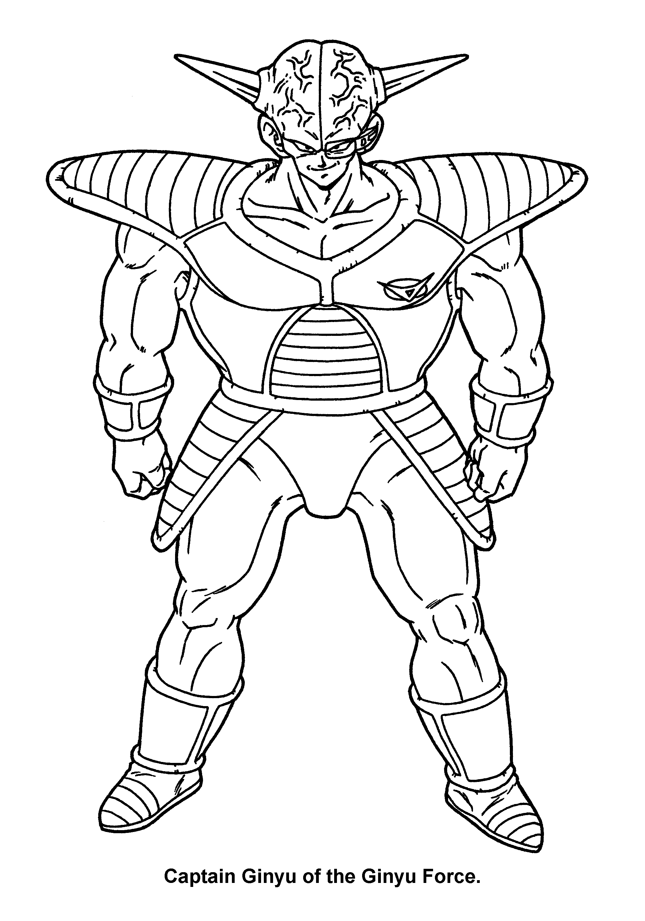 82+ Simple Dragon Ball Coloring Pages Printable